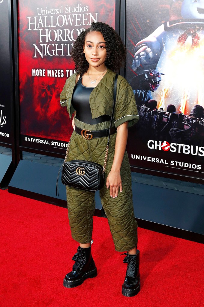 Lexi Underwood On The Red Carpet For A Halloween Event In LA