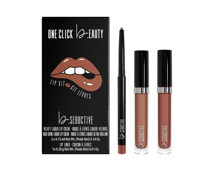 One Click Beauty b.SEDUCTIVE Lip Kit in The Warm Nudes, $24, Amazon.com