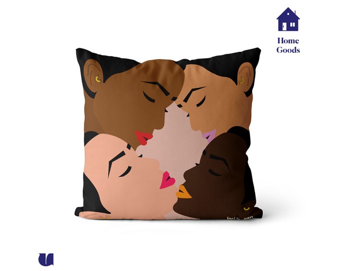 UNWRP Girls Pillow, $45, unwrp.com