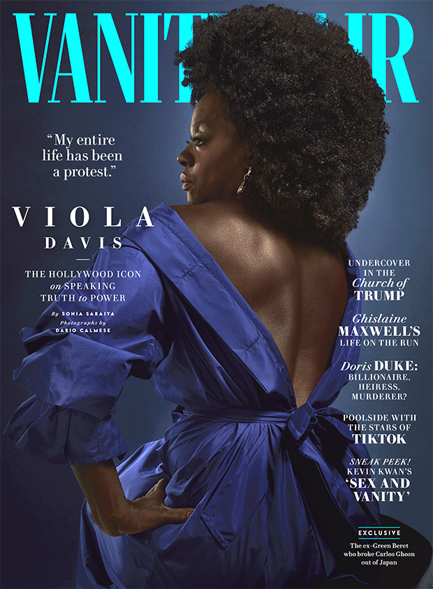 Viola Davis Covers 'Vanity Fair' In 1st Cover Taken By Black