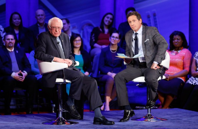 Chris Cuomo talks politics with Bernie Sanders