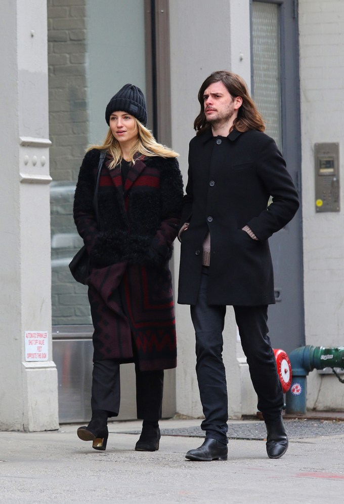 Dianna Agron Winston Marshall lunch in New York City