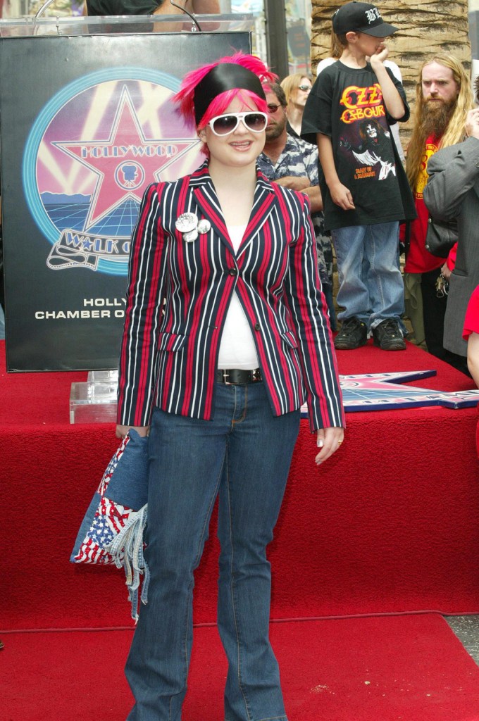 Kelly Osbourne in 2002