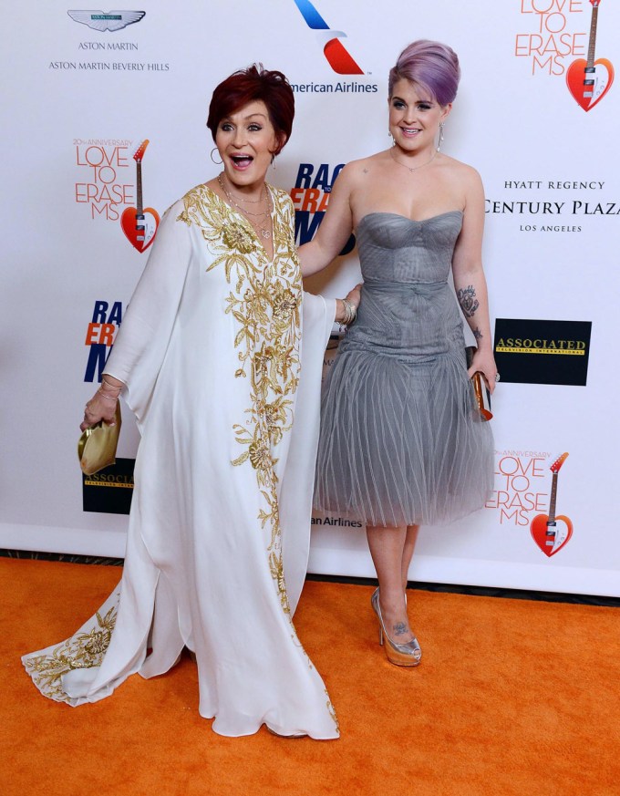 Kelly Osbourne With Her Mom in 2013