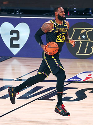 Kobe Bryant Los Angeles Lakers Nike Jersey Retirement Graphic Performance  T-Shirt - Black