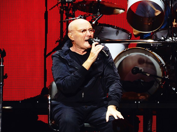 Phil Collins Performing In Puerto Rico