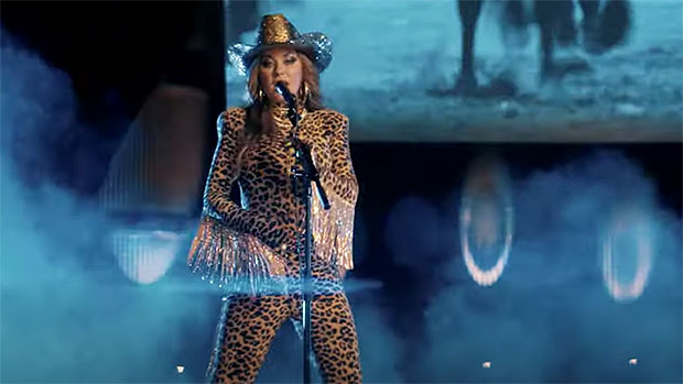 Shania Twain Recreates Leopard Look In Catsuit For Orville Peck Music Video – Hollywood Life