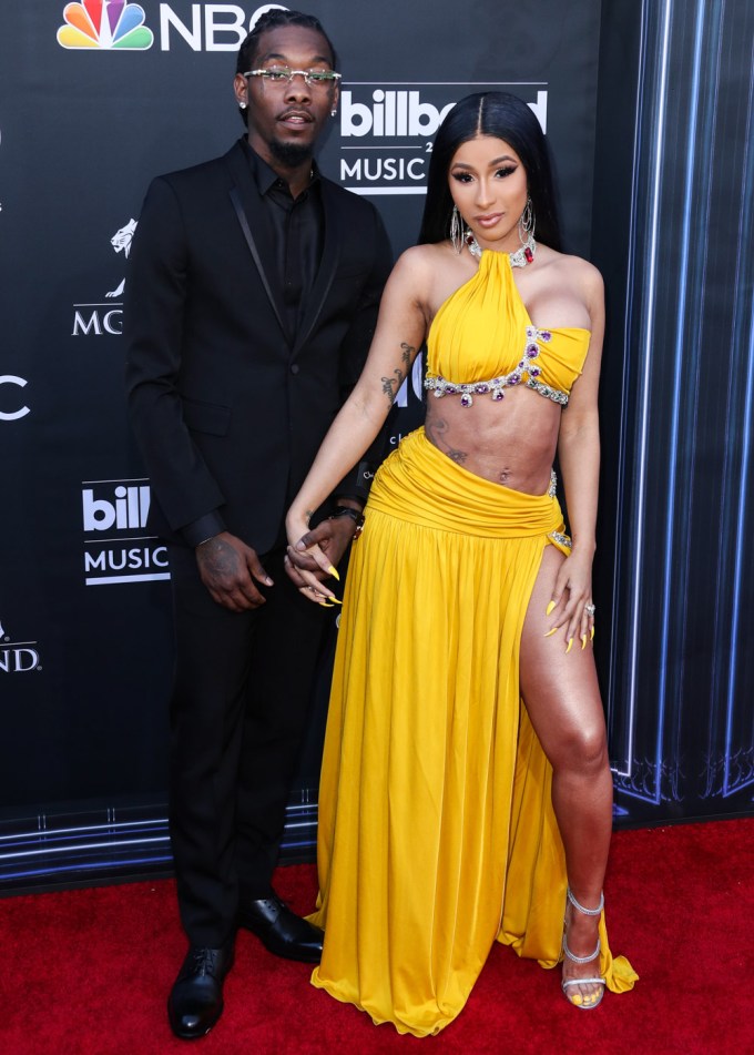 Cardi B and Offset attend the 2019 Billboard Music Awards
