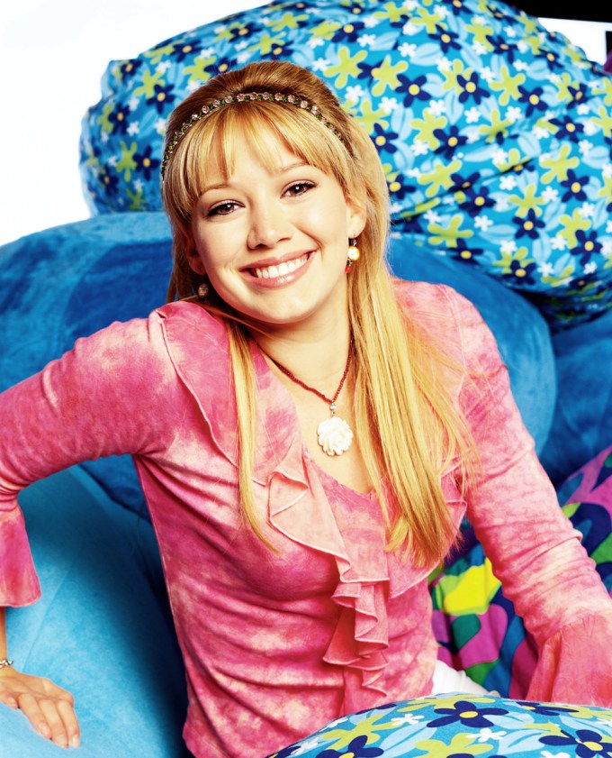 Hilary Duff In A Promotional Photo For Lizzie McGuire