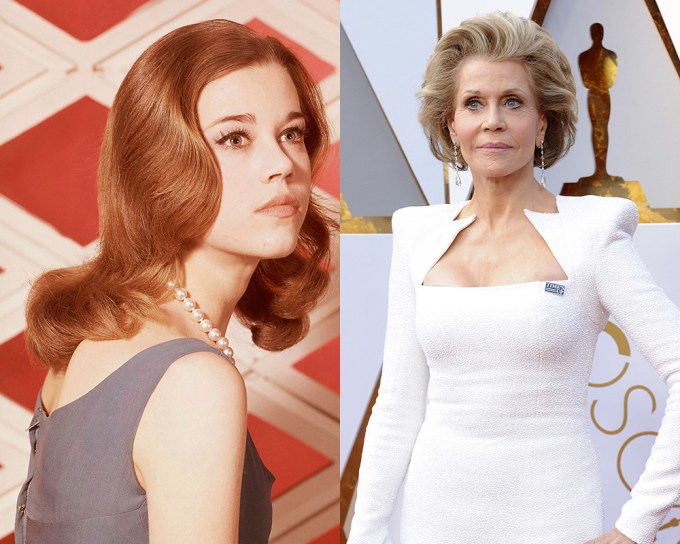 Jane Fonda Then & Now