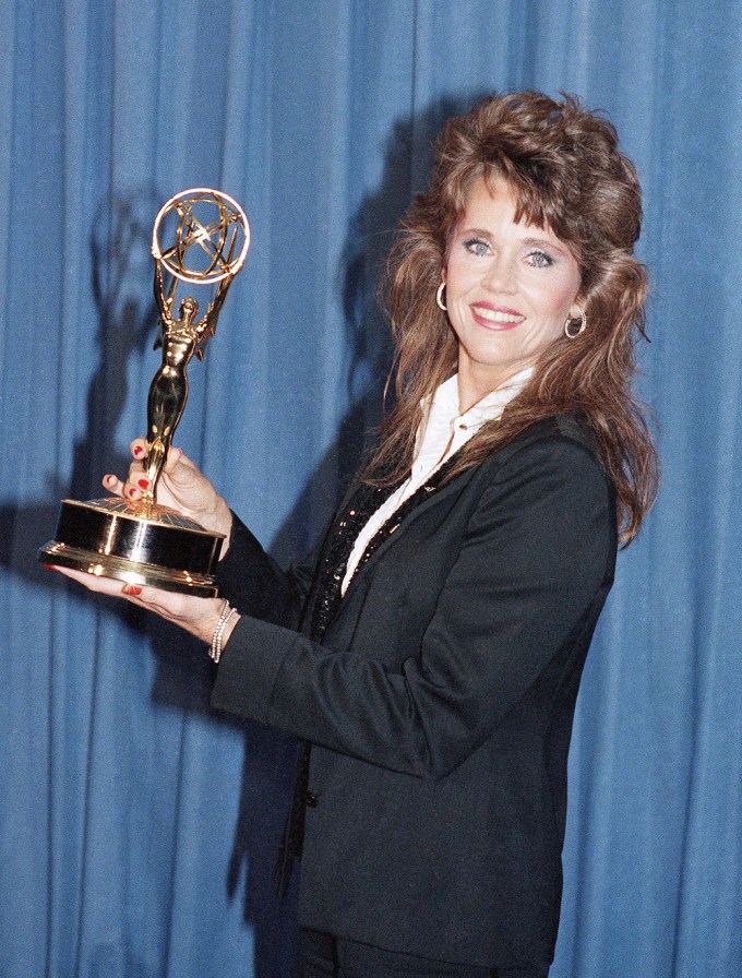 Emmys Jane Fonda Wins An Emmy in 1984