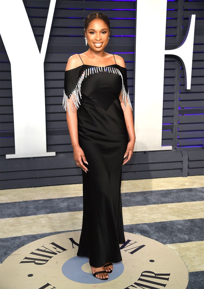 Jennifer Hudson At The 2019 Vanity Fair Oscar Party
