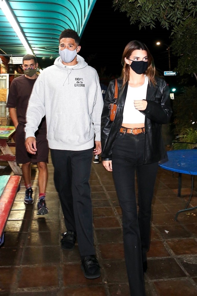 Kendall Jenner & Devin Booker In West Hollywood