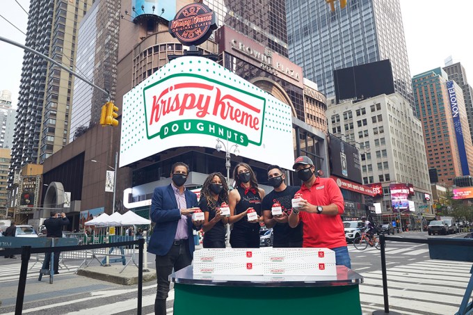 Krispy Kreme Grand Opening Times Square