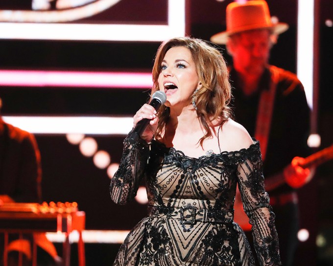 Martina McBride Performing at the 2018 CMT Artists of the Year Show