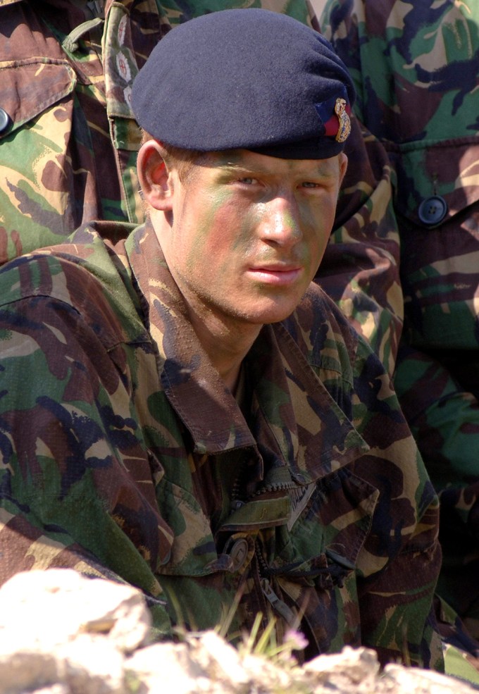 Prince Harry In The Army