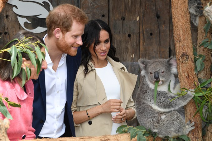 Prince Harry And Meghan Markle In Australia