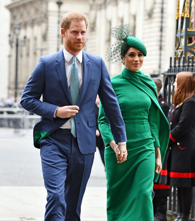 Prince Harry And Meghan Markle At Commonwealth Day