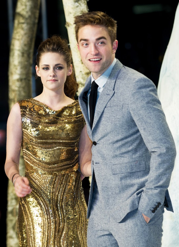 Robert Pattinson & Kristen Stewart At ‘Breaking Dawn’ Premiere