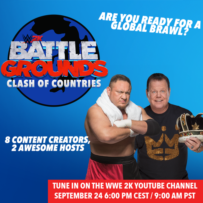 WWE2K Battlegrounds – Clash of Countries