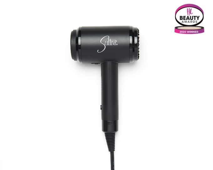BEST BLOWDRYER – Sultra Bombshell Collection Volumizing Hair Dryer, $149, sultra.com