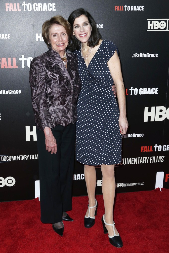 Alexandra Pelosi Happily Posing With Mom, Nancy