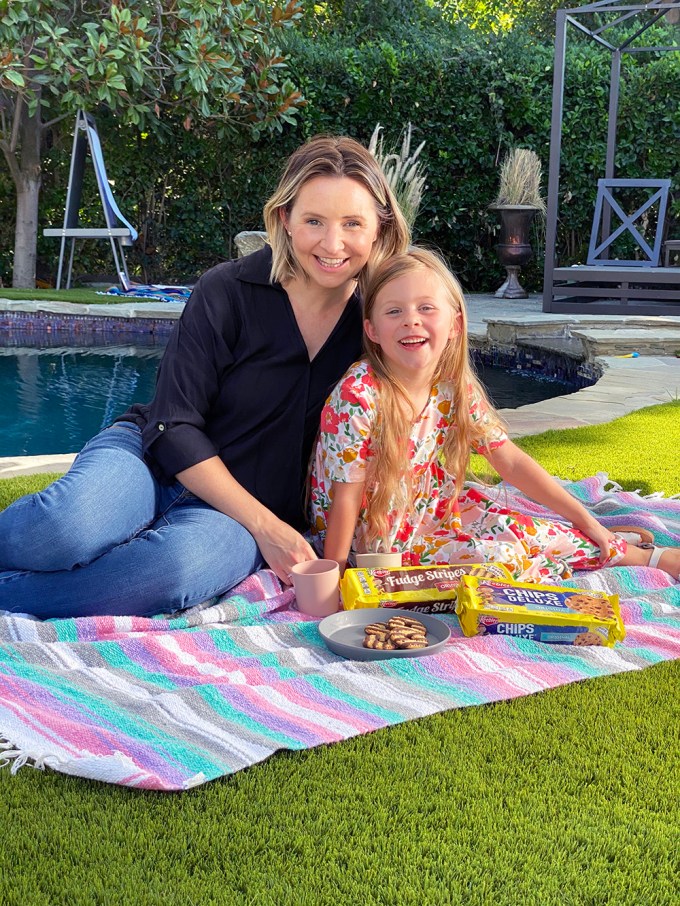 Beverley Mitchell and her daughter Kenzie Cameron