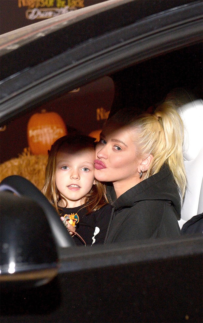 Christina Aguilera & Daughter Summer