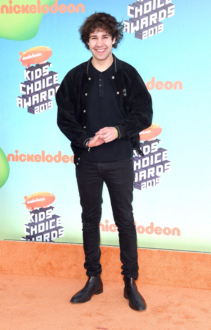 David Dobrik Attends The 2019 Nickelodeon Kids’ Choice Awards