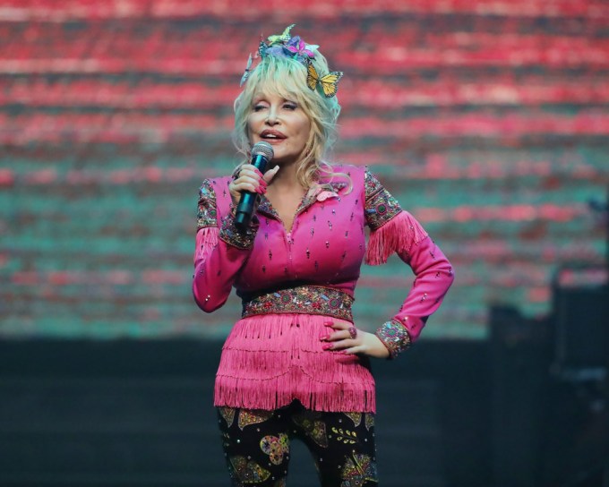 Dolly Parton At Dollywood Celebrates ‘Festival of Nations’