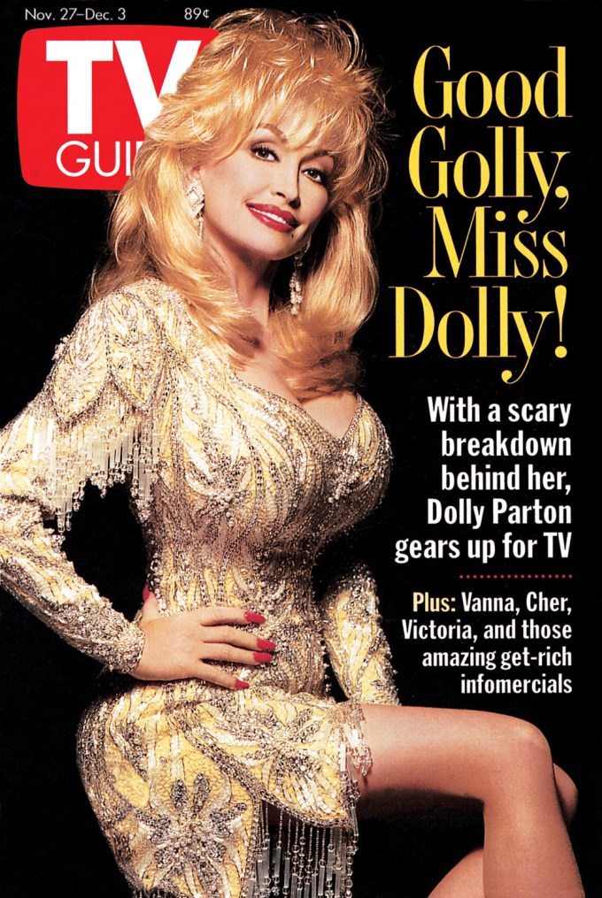 Dolly Parton on ‘TV Guide’ in 1993