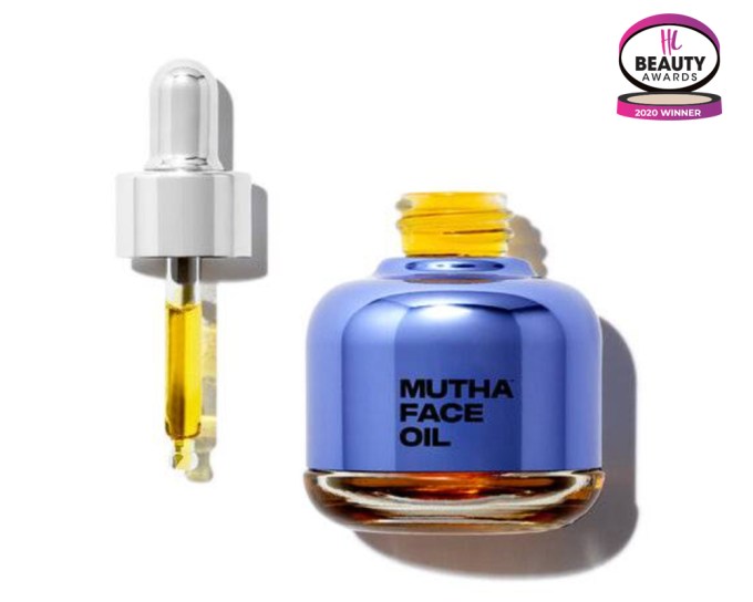 BEST FACE OIL – MUTHA Face Oil, $110, MUTHA.com
