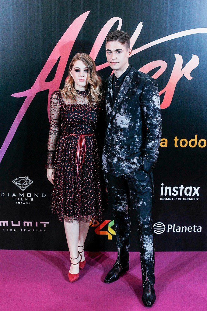 Josephine Langford & Hero Fiennes Tiffin At ‘After Premiere