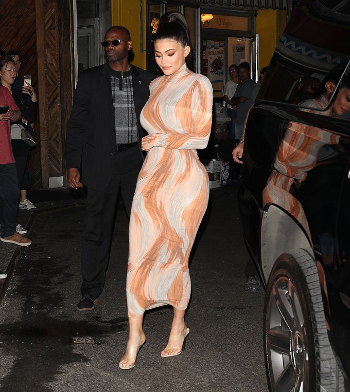 Kylie Jenner Leaving The Mercer in NYC