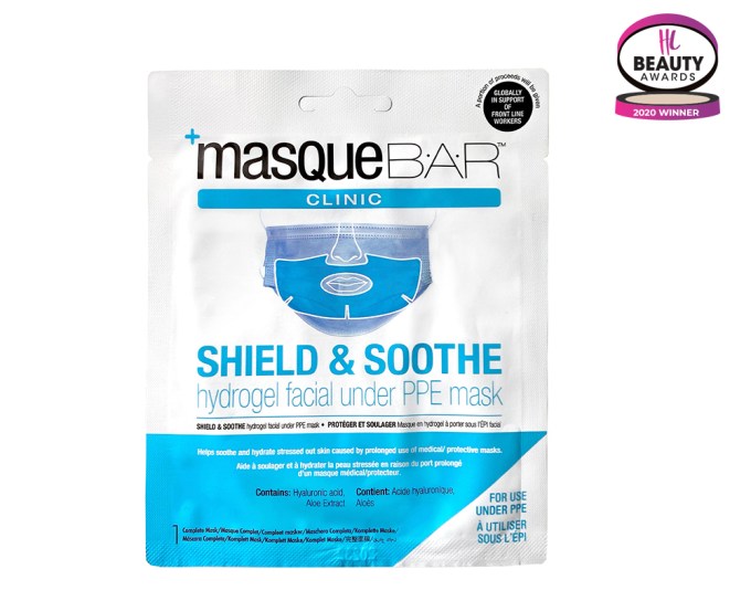 BEST FACE MASK – MasqueBAR Shield & Soothe, $3.99, masque.bar
