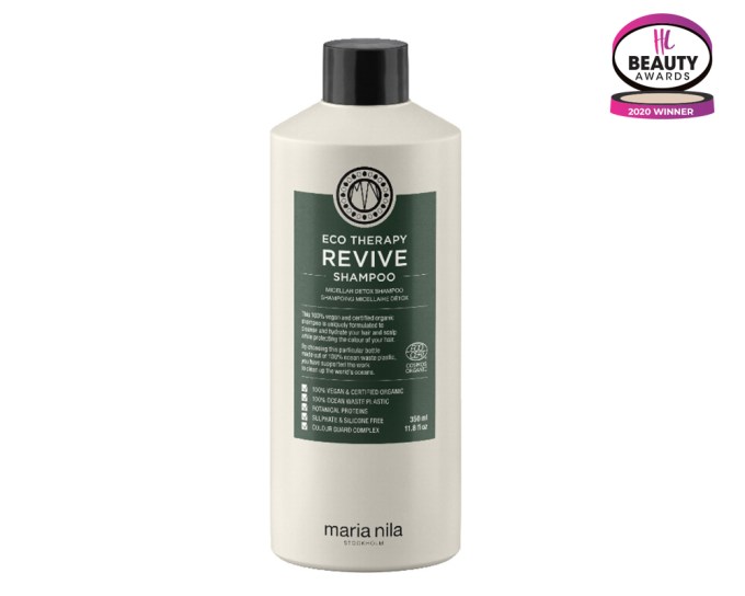 BEST SHAMPOO – Eco Therapy Revive Shampoo, $32, marianila.com