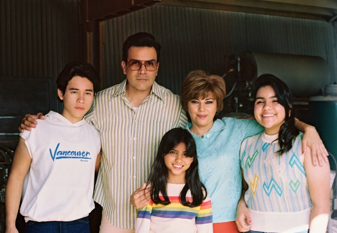 Young Selena With Her Family
