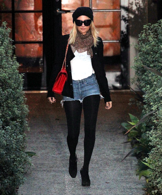 nicole richie casual style