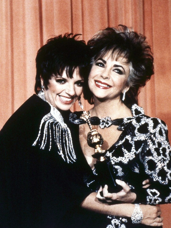 Elizabeth Taylor & Liza Minnelli