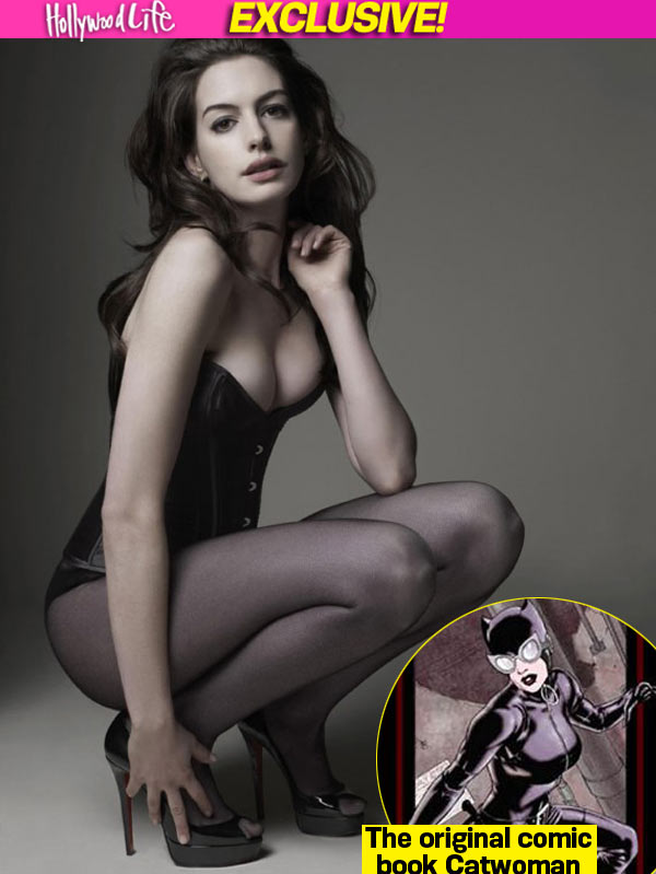 Anne Hathaway Stockings