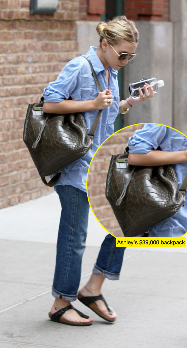 Ashley Olsen Shows Off 39 000 Backpack From Her Label