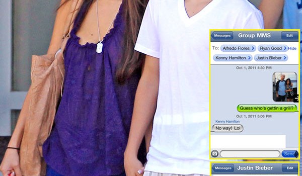 Selena Gomez Pranks Justin Bieber