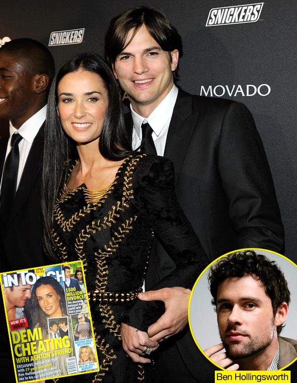 Demi Moore Cheats On Ashton Kutcher With Ben Hollingsworth