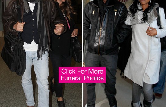 Whitney Houston Funeral Photos