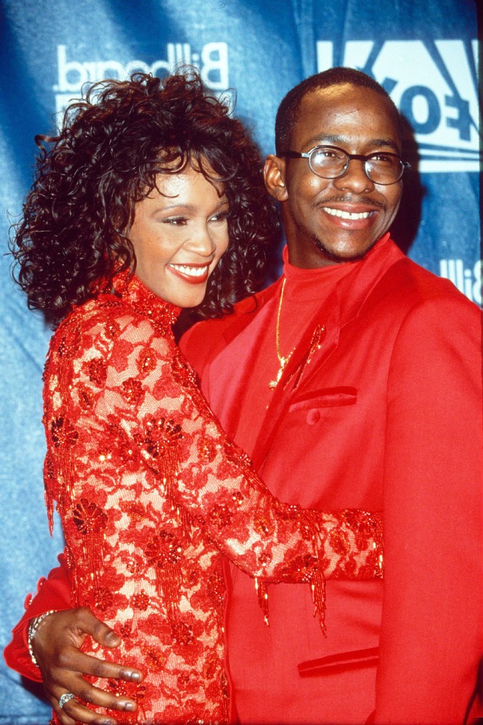 Whitney Houston With Bobby Brown