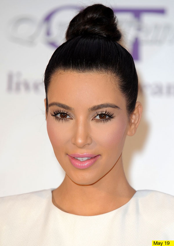 [PICS] Kim Kardashian London Hair Looks — Kimbo’s Luscious & Lovely ...