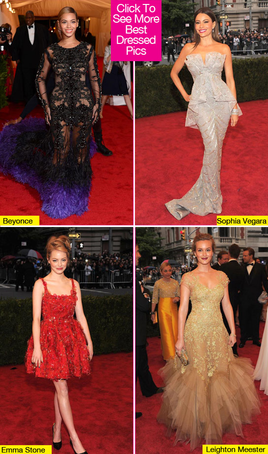 Met Ball 2012 Best Dressed