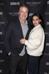 Alec Baldwin and Hilaria Baldwin
New York Special Screening of "Crown Vic" Hosted by Screen Media and Producer Alec Baldwin, USA - 06 Nov 2019