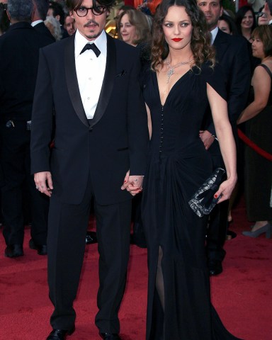 Johnny Depp and Vanessa Paradis
80th Annual Academy Awards Arrivals, Los Angeles, America - 24 Feb 2008