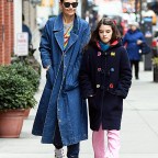 Katie Holmes Is Seen For The First Time Walking With Her Daughter Amid Split Rumours With Jamie Foxx After Foxx Was Spotted With A Mystery Woman